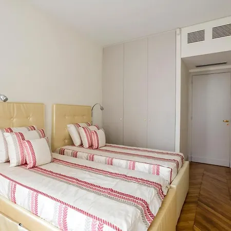 דירה Trocadero, Eiffel Tower, Luxury For 8p פריז