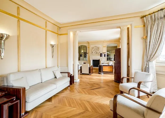 Апартаменты W Trocadero, Eiffel Tower, Luxury For 8p *