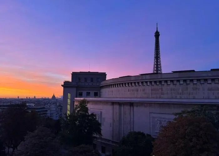Апартаменты W Trocadero, Eiffel Tower, Luxury For 8p Париж